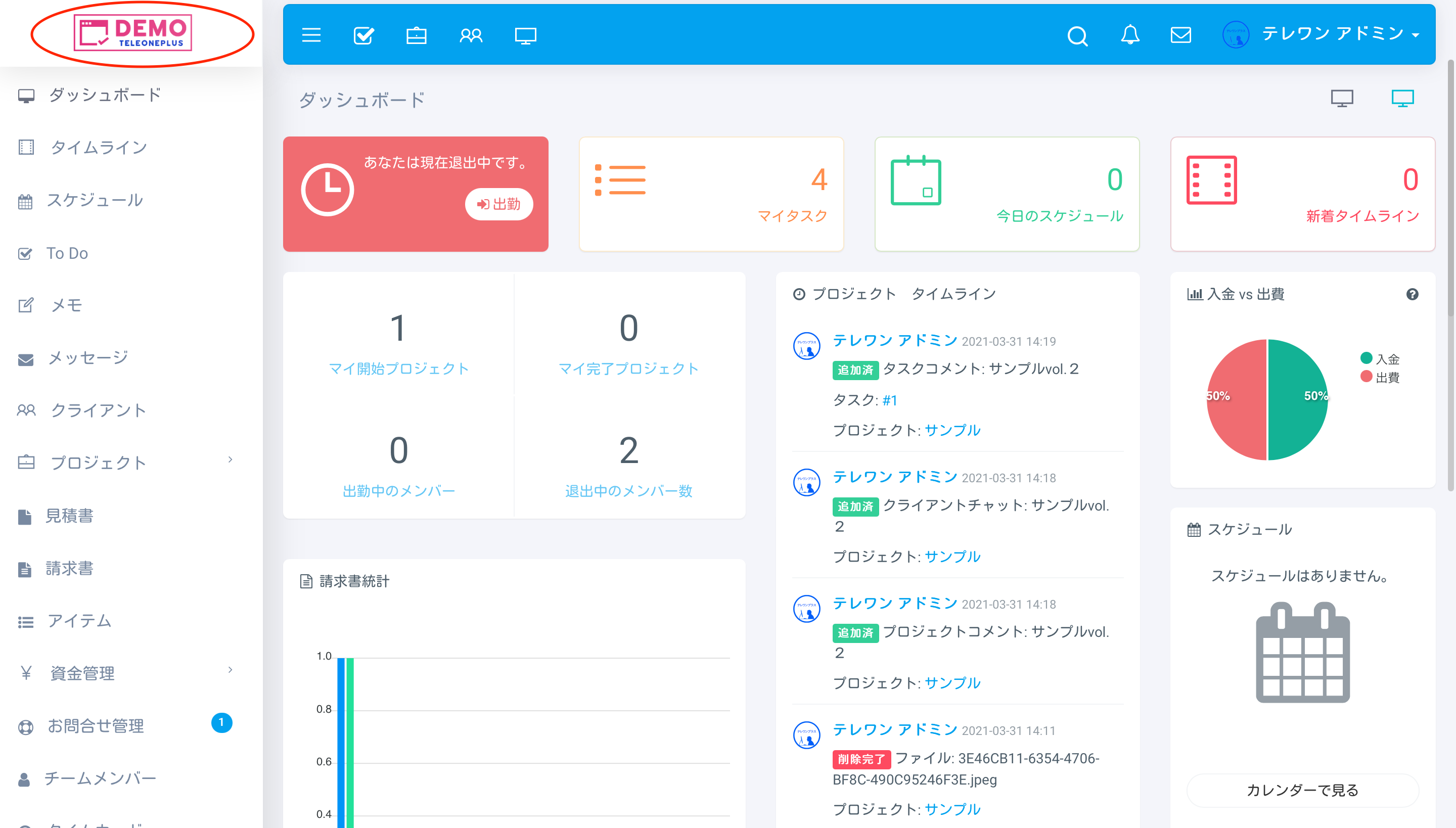 ロゴの位置｜テレワークツールのブログ